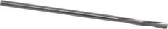 Magafor - #49 Solid Carbide 4 Flute Chucking Reamer - Spiral Flute, 0.0728" Straight Shank, 7/16" Flute Length, 1-31/32" OAL - USA Tool & Supply