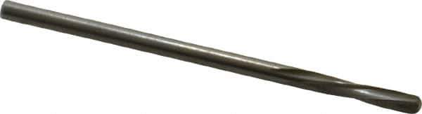 Magafor - 2.2911mm Solid Carbide 4 Flute Chucking Reamer - Spiral Flute, 0.0902" Straight Shank, 7/16" Flute Length, 1-31/32" OAL - USA Tool & Supply