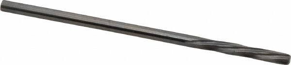 Magafor - 2.4105mm Solid Carbide 6 Flute Chucking Reamer - Spiral Flute, 0.0949" Straight Shank, 19/32" Flute Length, 2-1/4" OAL - USA Tool & Supply