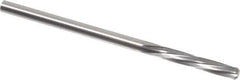 Magafor - 2.9007mm Solid Carbide 6 Flute Chucking Reamer - Spiral Flute, 0.1142" Straight Shank, 19/32" Flute Length, 2-1/4" OAL - USA Tool & Supply
