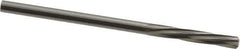 Magafor - #32 Solid Carbide 6 Flute Chucking Reamer - Spiral Flute, 0.1161" Straight Shank, 19/32" Flute Length, 2-1/4" OAL - USA Tool & Supply