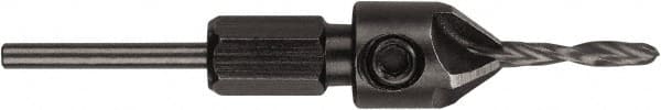 DeWALT - 1/4" Drill Compatibility, 5" Overall Length, Adjustable Depth Drill Countersink - USA Tool & Supply