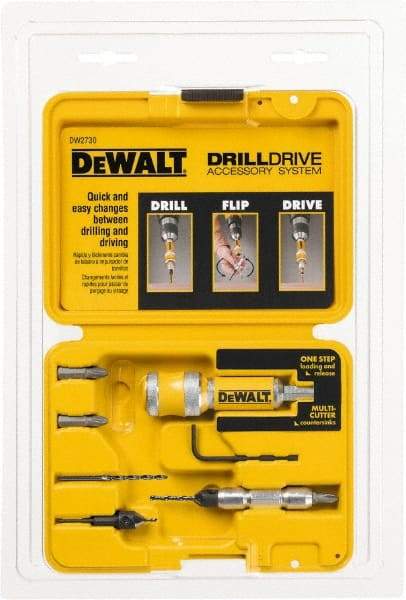 DeWALT - 8 Piece, Bit Set - USA Tool & Supply