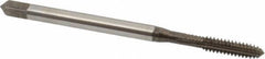 Emuge - #6-32 UNC 2BX Modified Bottoming Thread Forming Tap - Cobalt, Nitride Finish, 2.205" OAL, 0.472" Thread Length, Right Hand Thread, Series Rekord Druck-S - Exact Industrial Supply