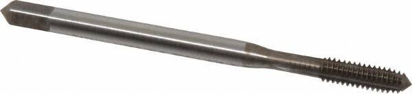 Emuge - #8-32 UNC 2BX Modified Bottoming Thread Forming Tap - Cobalt, Nitride Finish, 2.48" OAL, 0.512" Thread Length, Right Hand Thread, Series Rekord Druck-S - USA Tool & Supply