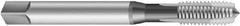 Emuge - 7/16-14 UNC, 3 Flute, Nitride Finish, Cobalt Spiral Point Tap - Plug Chamfer, Right Hand Thread, 3-15/16" OAL, 0.866" Thread Length, 0.323" Shank Diam, 3B Class of Fit, Series Rekord B-VA - Exact Industrial Supply