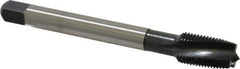 Emuge - 1/2-20 UNF 3 Flute 3BX Plug Spiral Flute Tap - Cobalt, Nitride Finish, 3.937" OAL, Left Hand Flute, Right Hand Thread, Series Rekord C-Ti - USA Tool & Supply