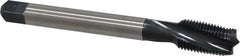 Emuge - 1/2-20 UNF 3 Flute 2BX Modified Bottoming Spiral Flute Tap - Cobalt, Oxide Finish, 3.937" OAL, Right Hand Flute, Right Hand Thread, Series Rekord D-Ti - USA Tool & Supply