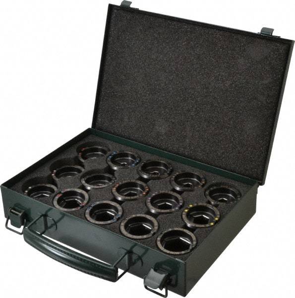 Greenlee - 8 - 600 AWG Crimping Die Set - Use with Mfr's # EK628L11 - USA Tool & Supply