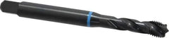 Emuge - 3/8-24 UNF 3 Flute 3B Modified Bottoming Spiral Flute Tap - Cobalt, Oxide Finish, 3.937" OAL, Right Hand Flute, Right Hand Thread, Series Enorm-VA - USA Tool & Supply