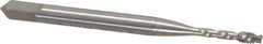 Emuge - #2-56 UNC 2 Flute 2B Bottoming Spiral Flute Tap - Cobalt, Bright Finish, 1.772" OAL, Right Hand Flute, Right Hand Thread, Series Enorm Z - USA Tool & Supply