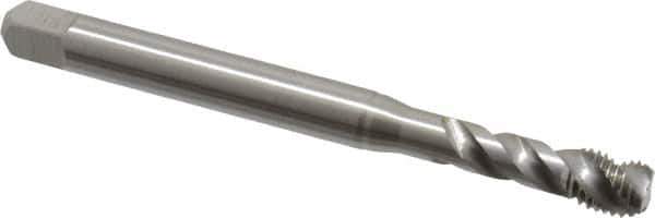 Emuge - 5/16-24 UNF 3 Flute 2B Bottoming Spiral Flute Tap - Cobalt, Bright Finish, 3.543" OAL, Right Hand Flute, Right Hand Thread, Series Enorm Z - USA Tool & Supply