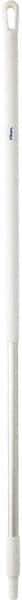 Vikan - 51 x 1-1/4" Aluminum Squeegee Handle - European Threaded Connection, White - USA Tool & Supply