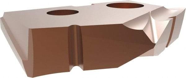 Allied Machine and Engineering - 10.5mm Diam x 3/32" Thick, Seat Code Y, 132° Included Angle Spade Drill Insert - AM200 Coated, Cobalt, Grade Super Cobalt, Series GEN2 T-A - USA Tool & Supply