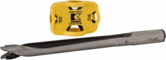 Kennametal - 18 to 18.99mm Diam, 8xD, 5.98" Max Depth, 3/4" Shank Diam, 7.13" Flute, 9-1/4" OAL, Replaceable Tip Drill - W Seat Size, Series KenTIP - USA Tool & Supply