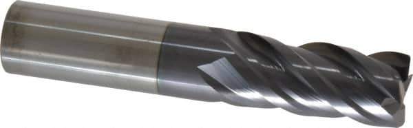 ProMax - 3/4", 4 Flute, Single End, Solid Carbide, 0.03" Corner Radius End Mill - 4" OAL, 40° Helix, Right Hand Flute, 1-5/8" LOC, Right Hand Cut - USA Tool & Supply