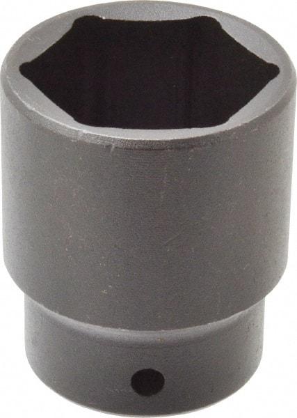 Proto - 1/2" Drive 1-7/16" Standard Impact Socket - 6 Points, 2-15/64" OAL - USA Tool & Supply