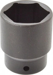 Proto - 1/2" Drive 1-7/16" Standard Impact Socket - 6 Points, 2-15/64" OAL - USA Tool & Supply