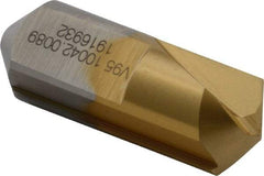 Komet - 10mm Diam, KUB Centron High Speed Steel Pilot Drill Insert - Style V95, TiN Coated - USA Tool & Supply
