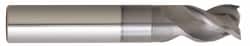 Niagara Cutter - 3/4" Diam 3 Flute Solid Carbide 0.03" Corner Radius End Mill - USA Tool & Supply