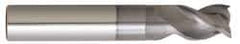 Niagara Cutter - 1", 3 Flute, Single End, Solid Carbide, 0.04" Corner Radius End Mill - 4" OAL, 40° Helix, Right Hand Flute, 1-1/4" LOC, Right Hand Cut, 1-5/8" Extended Reach - USA Tool & Supply