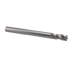 Niagara Cutter - 3/8", 3 Flute, Single End, Solid Carbide, 0.015" Corner Radius End Mill - 4" OAL, 40° Helix, Right Hand Flute, 1/2" LOC, Right Hand Cut, 2-3/8" Extended Reach - USA Tool & Supply