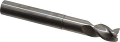 Niagara Cutter - 3/8", 3 Flute, Single End, Solid Carbide, 0.015" Corner Radius End Mill - 3" OAL, 40° Helix, Right Hand Flute, 1/2" LOC, Right Hand Cut, 1-3/8" Extended Reach - USA Tool & Supply