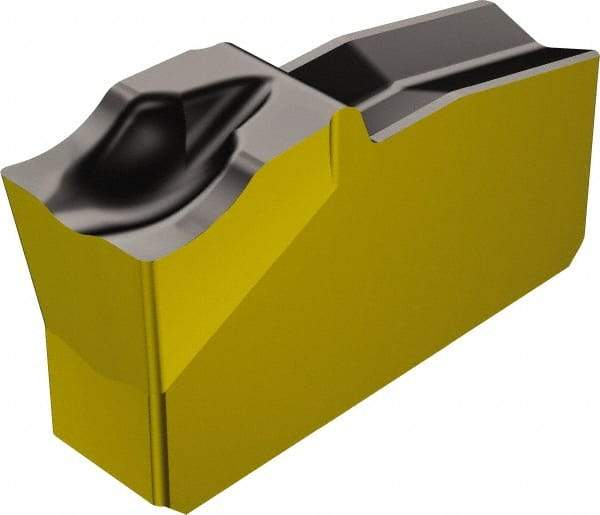 Sandvik Coromant - N151.260 5E 4225 Grade, 0.2362" Cutting Width, Carbide Cutoff Insert - 0° Lead Angle, 0.0079" Cnr Rad, TiCN/Al2O3/TiN Coated - USA Tool & Supply