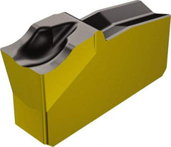 Sandvik Coromant - N151.260 5E 4225 Grade, 0.2362" Cutting Width, Carbide Cutoff Insert - 0° Lead Angle, 0.0079" Cnr Rad, TiCN/Al2O3/TiN Coated - USA Tool & Supply