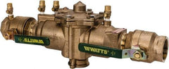 Watts - 2 Thread, Backflow Preventer Valve - Lead-Free, Use with Potable Water Applications - USA Tool & Supply