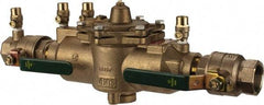 Watts - 1-1/4 Thread, Backflow Preventer Valve - Lead-Free, Use with Potable Water Applications - USA Tool & Supply