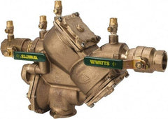 Watts - 1-1/4 Thread, Backflow Preventer Valve - Lead-Free, Use with Potable Water Applications - USA Tool & Supply