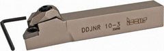 Iscar - DDJN, Right Hand Cut, 93° Lead Angle, 5/8" Shank Height x 5/8" Shank Width, Negative Rake Indexable Turning Toolholder - 4" OAL, DN..33. Insert Compatibility, Series Isoturn - USA Tool & Supply