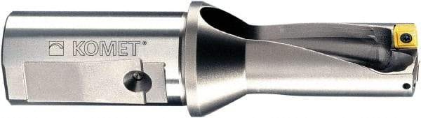 Komet - 132mm Max Drill Depth, 3xD, 44mm Diam, Indexable Insert Drill - 2 Inserts, 40mm Shank Diam, Straight Shank - USA Tool & Supply