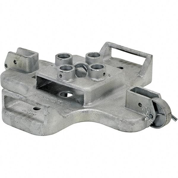 Vestil - Steel Portable Base Pipe Rail Fitting - USA Tool & Supply