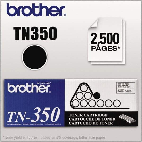 Brother - Black Toner Cartridge - Use with Brother DCP-7010, 7020, 7025, HL-2030, 2035, 2037, 2040, 2070N, intelliFax-2820, 2825, 2910, 2920, MFC-7220, 7225N, 7420, 7820N - USA Tool & Supply
