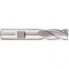 SGS - 3/4" Diam 4 Flute Solid Carbide 0.06" Corner Radius End Mill - USA Tool & Supply
