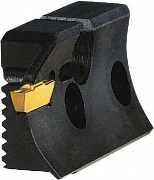 Seco - Series MDT, Left Hand, FR/L, GR/L Toolholder Compatibility, LCM.. Insert Compatibility, Indexable Turning Cartridge - Clamp Holding Method, 0.374" Max Depth of Cut - USA Tool & Supply