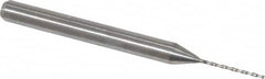 SGS - 0.6mm, 130° Drill Point, 1/8" Shank Diam, Regular Spiral Circuit Board Drill Bit - USA Tool & Supply