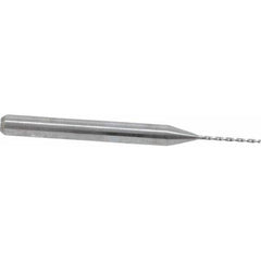 SGS - 0.65mm, 130° Drill Point, 1/8" Shank Diam, Regular Spiral Circuit Board Drill Bit - USA Tool & Supply