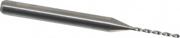 SGS - 0.85mm, 130° Drill Point, 1/8" Shank Diam, Regular Spiral Circuit Board Drill Bit - USA Tool & Supply