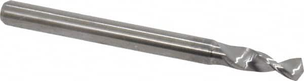 SGS - 2.9mm, 130° Drill Point, 1/8" Shank Diam, Regular Spiral Circuit Board Drill Bit - USA Tool & Supply