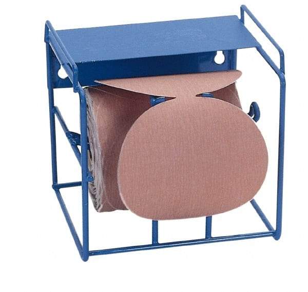 Norton - 8" Diam, 120 Grit Aluminum Oxide Adhesive PSA Disc - Medium Grade, Natural, B Weighted Backing, Flexible - USA Tool & Supply