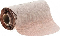 Norton - 5" Diam, 600 Grit Aluminum Oxide Adhesive PSA Disc - Ultra Fine Grade, Natural, B Weighted Backing, Flexible - USA Tool & Supply