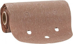 Norton - 6" Diam, 600 Grit Aluminum Oxide Adhesive PSA Disc - Coarse Grade, Natural, B Weighted Backing, Flexible - USA Tool & Supply