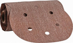 Norton - 6" Diam, 320 Grit Aluminum Oxide Adhesive PSA Disc - Very Fine Grade, Natural, B Weighted Backing, Flexible - USA Tool & Supply