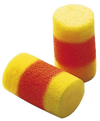 3M - Disposable, Uncorded, 30 dB, Barrel Earplugs - Yellow, 200 Pairs - USA Tool & Supply