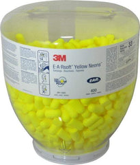 3M - One Touch Disposable Earplug Refill with 33 dB Earplugs - Yellow Earplugs, 400 Pairs - USA Tool & Supply