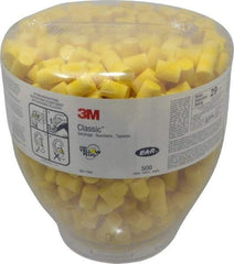 3M - One Touch Disposable Earplug Refill with 29 dB Earplugs - Yellow Earplugs, 500 Pairs - USA Tool & Supply