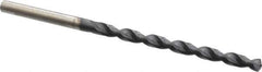 Cleveland - #20 135° Cobalt Jobber Drill - TiAlN Finish, Right Hand Cut, Parabolic Flute, Straight Shank, 3-1/4" OAL, Split Point - USA Tool & Supply